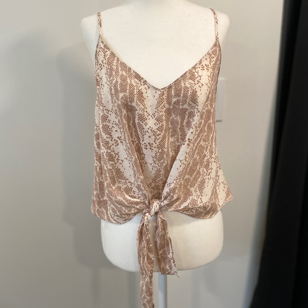 Snake Print Cami